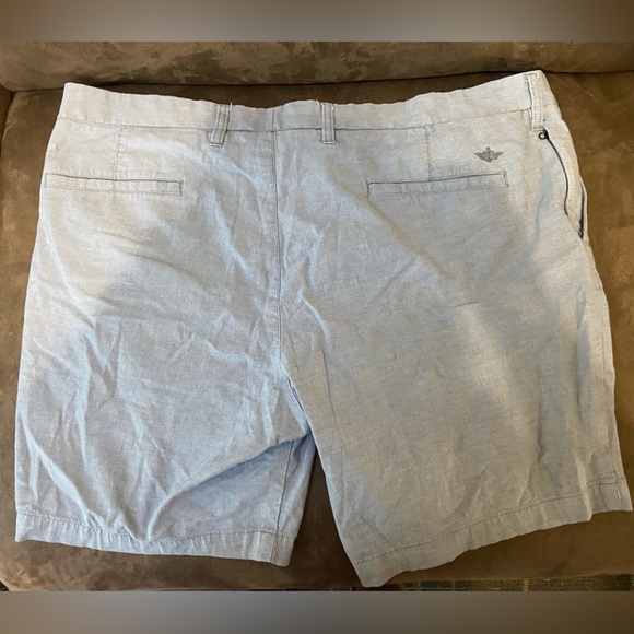 Dockers Gray Supreme Flex Ultimate Short Mens Size 42 Flat Front - Picture 4 of 8